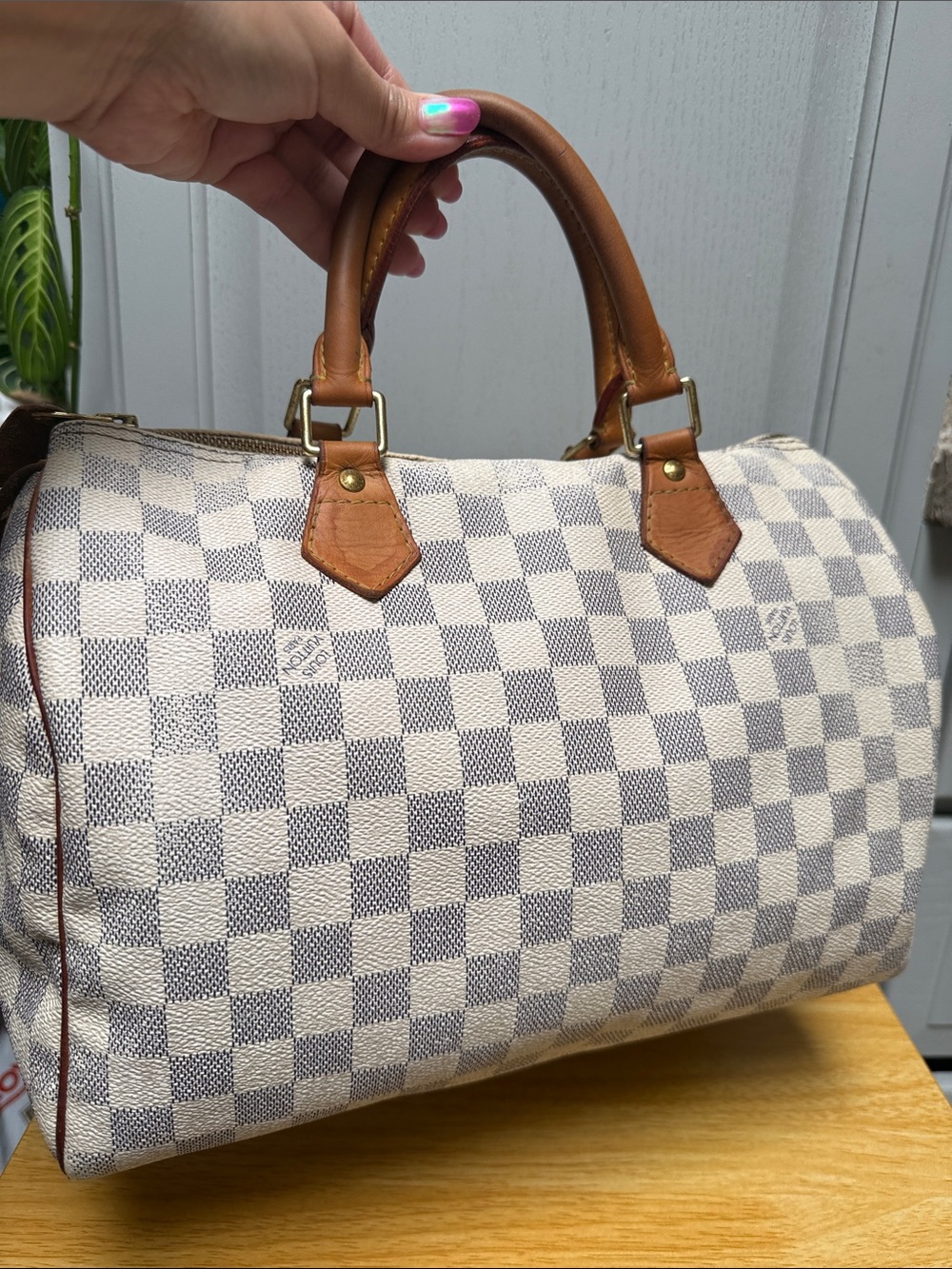 Louis Vuitton Damier Azur Speedy 30 - Picture 3 of 17